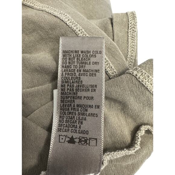 James Perse Jersey Draped Skirt Size 2 (US Medium) in Taupe/Stone - Picture 5 of 6